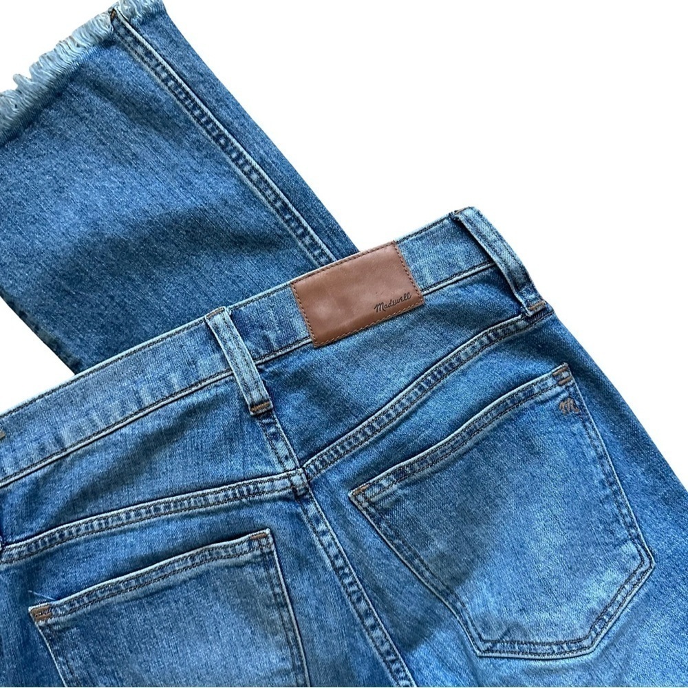 Madewell Cali Demi-Boot Jeans Frayed Hem - Picture 13 of 13